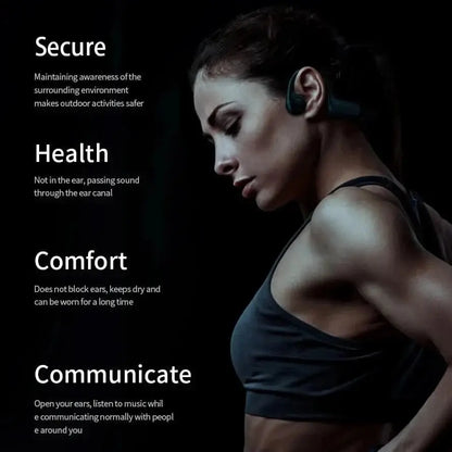 Athletic Bone Conduction Headphones Tech Xploit