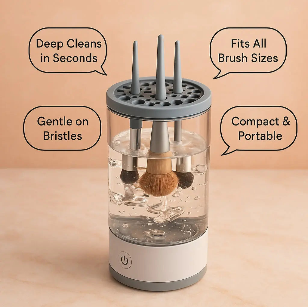 Automatic Makeup Brush Cleaner & Dryer Tech Xploit