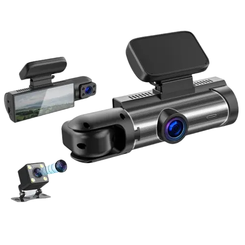 Dual Lens Car Dash Cam (Front & Interior) Tech Xploit