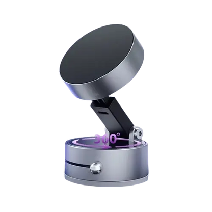 Electric Magnetic Vacuum Phone Holder – 360° Car Mount for iPhone & Android - Tech Xploit