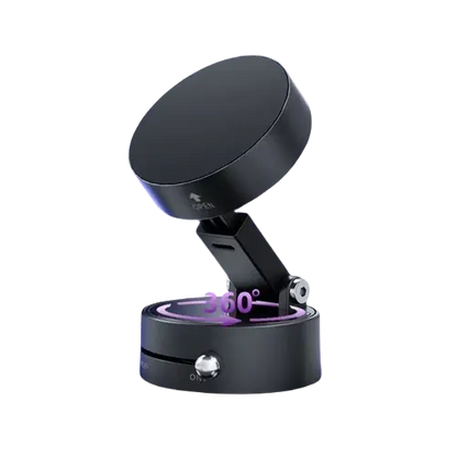 Electric Magnetic Vacuum Phone Holder – 360° Car Mount for iPhone & Android - Tech Xploit