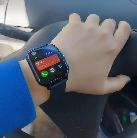 Fitness Tracker Smartwatch for Android & iOS Tech Xploit