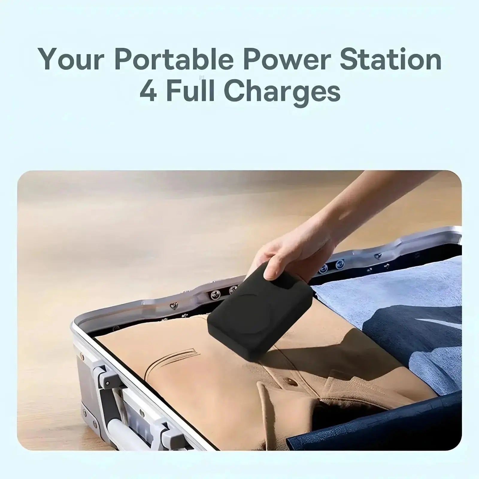 Magnetic Wireless Power Bank (20000 mAh) - Tech Xploit