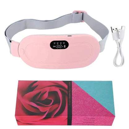 Menstrual Pain Relief Pad, 3 Heat Levels, 4 Massage Modes, 1800mAh Rechargeable Battery, 2H Use Time Tech Xploit
