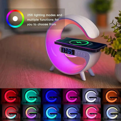 Multifunctional Wireless Charging RGB Lamp Tech Xploit