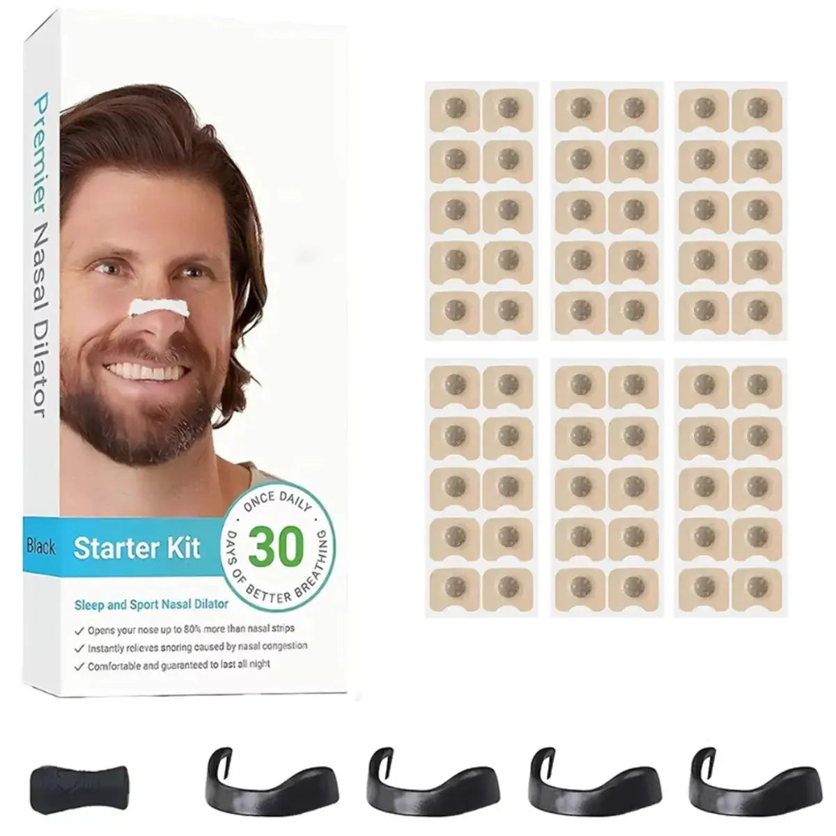 Nasal Strips for Better Sleep – Anti-Snoring & Easy Breathing Solution Tech Xploit