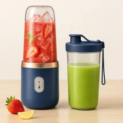 Portable Electric Blender & Bottle | USB Rechargeable Smoothie Maker - Tech Xploit