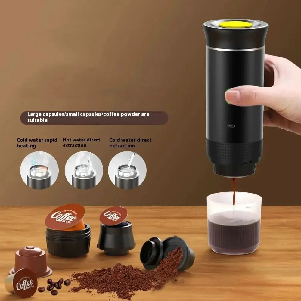 Portable Espresso Master | 3-in-1 Coffee Maker Tech Xploit