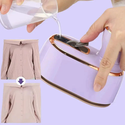 Portable Handheld Clothes Steamer & Clothes Iron with Water Tank Tech Xploit