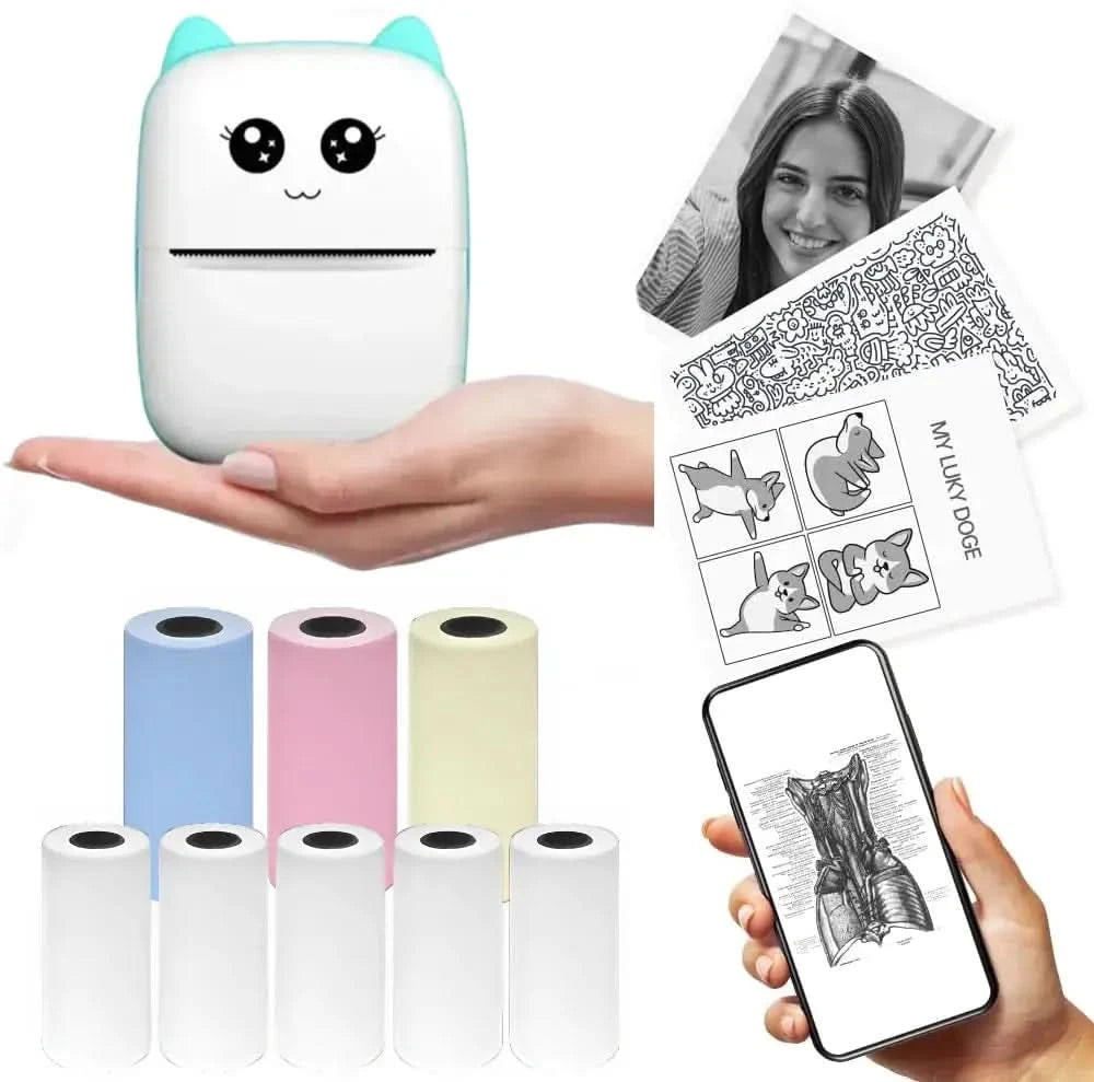 Portable Photo Printer | Portable & Inkless Tech Xploit