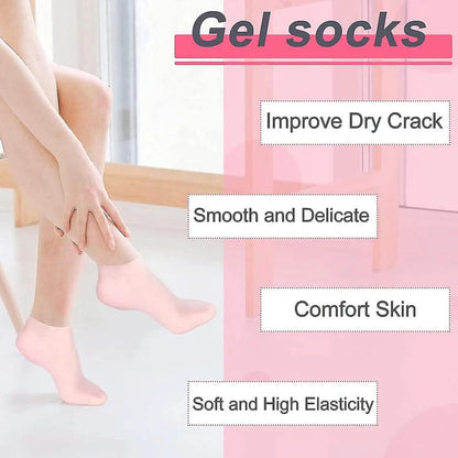 Silicone Gel Moisturizing Gloves & Socks Tech Xploit