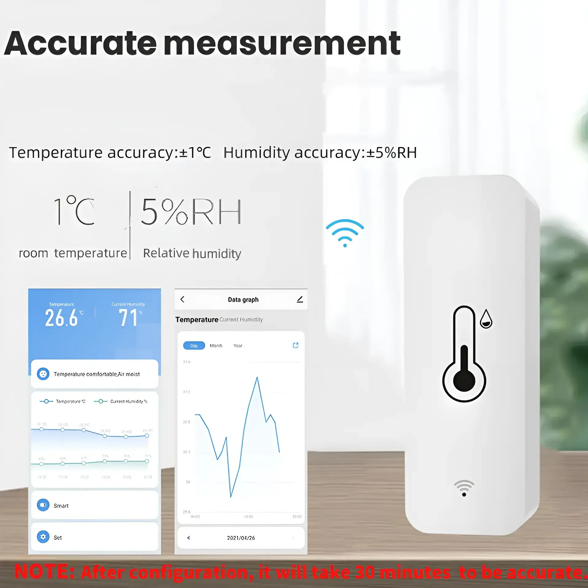Smart Temperature & Humidity Sensor - Tech Xploit