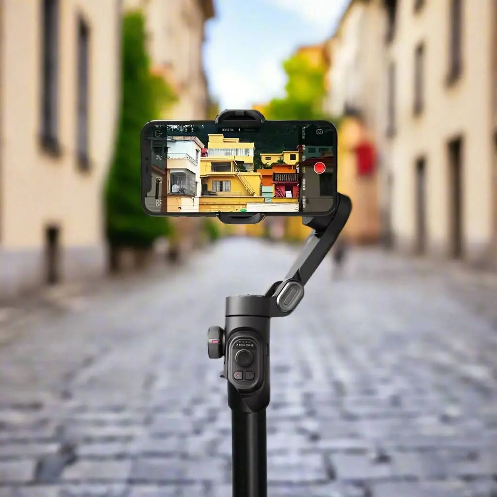 Smartphone 3-Axis Gimbal Stabilizer with Light Tech Xploit